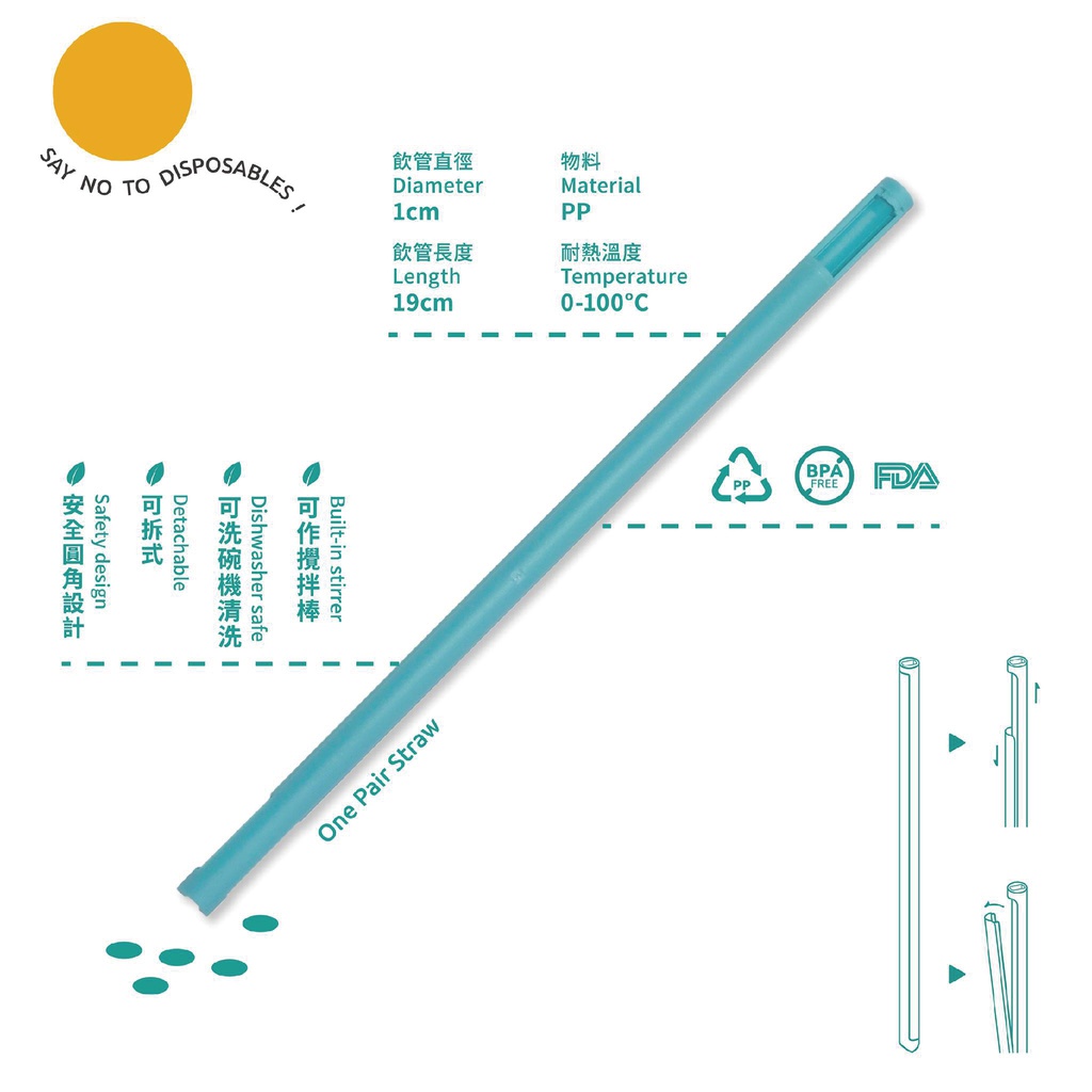 One Pair Straw